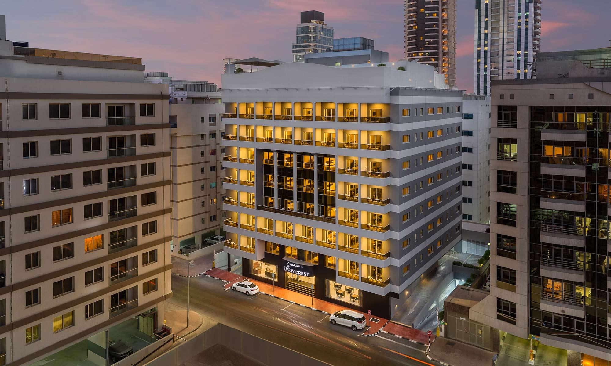 Savoy Crest Hotel Apartments Dubaj Zewnętrze zdjęcie